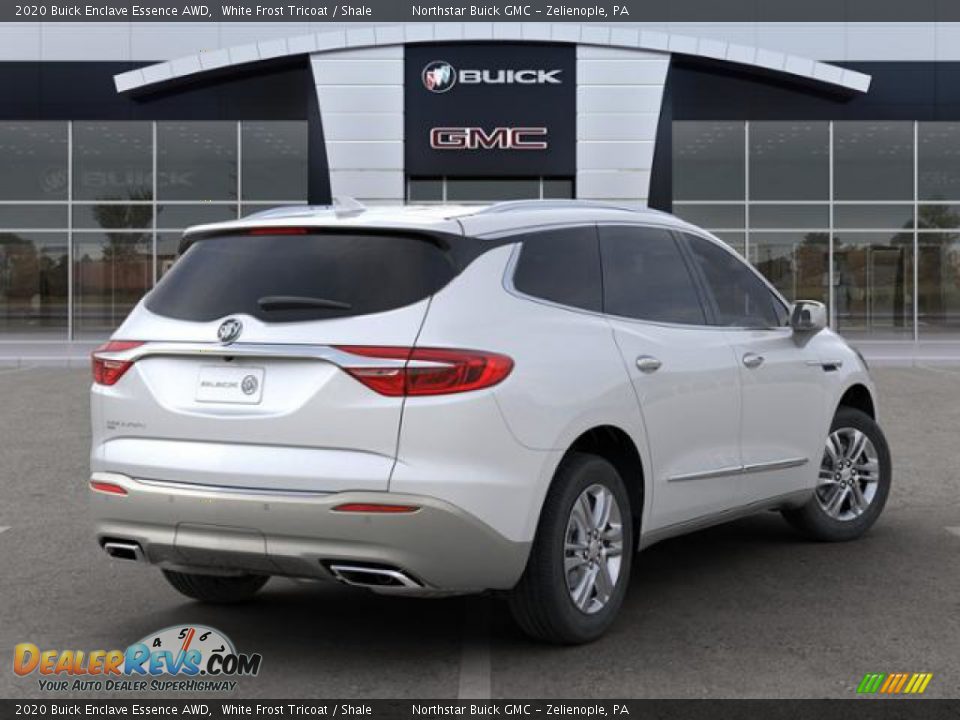 2020 Buick Enclave Essence AWD White Frost Tricoat / Shale Photo #4