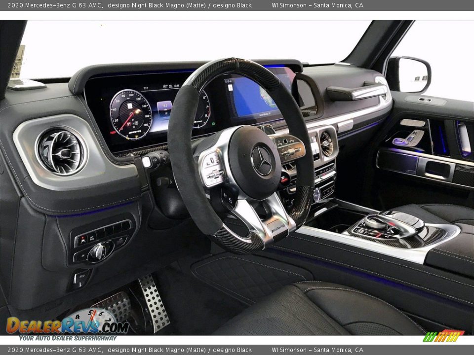 2020 Mercedes-Benz G 63 AMG designo Night Black Magno (Matte) / designo Black Photo #4