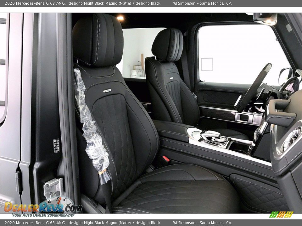 2020 Mercedes-Benz G 63 AMG designo Night Black Magno (Matte) / designo Black Photo #5