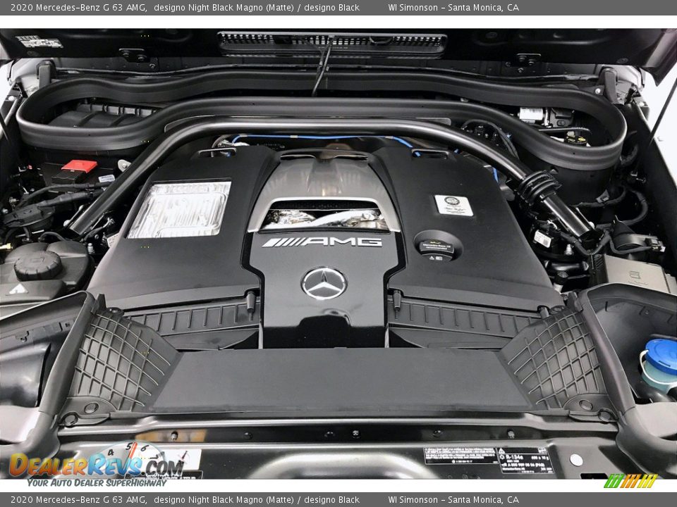 2020 Mercedes-Benz G 63 AMG 4.0 Liter DI biturbo DOHC 32-Valve VVT V8 Engine Photo #8