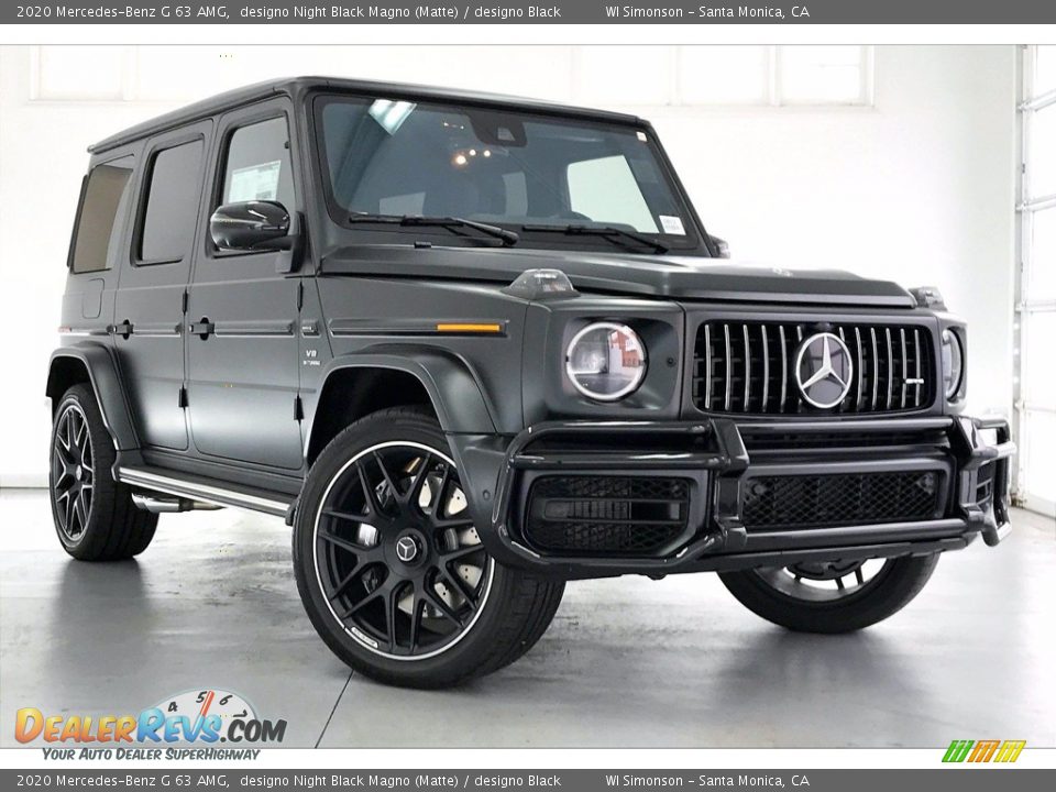 Front 3/4 View of 2020 Mercedes-Benz G 63 AMG Photo #12