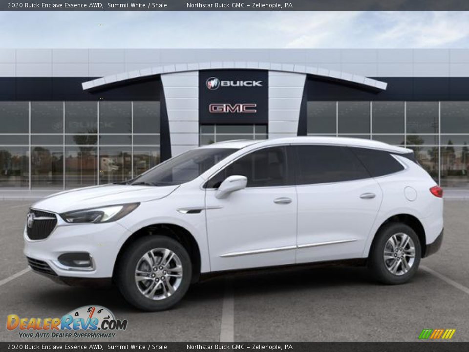 2020 Buick Enclave Essence AWD Summit White / Shale Photo #2