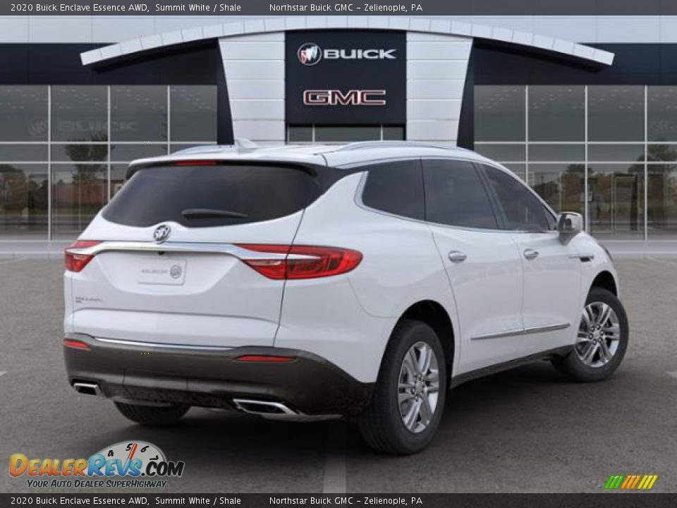 2020 Buick Enclave Essence AWD Summit White / Shale Photo #4