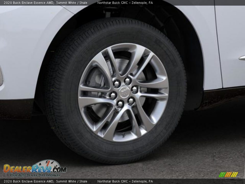 2020 Buick Enclave Essence AWD Summit White / Shale Photo #7