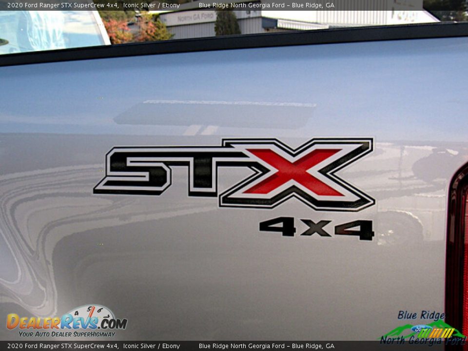 2020 Ford Ranger STX SuperCrew 4x4 Iconic Silver / Ebony Photo #30