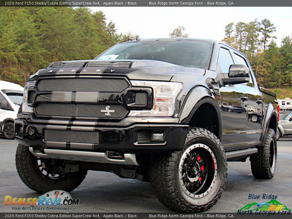 Agate Black 2020 Ford F150 Shelby Cobra Edition SuperCrew 4x4 Photo #1