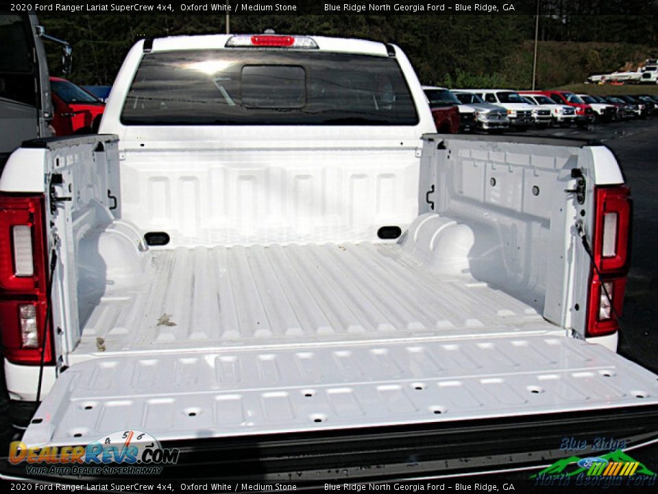 2020 Ford Ranger Lariat SuperCrew 4x4 Oxford White / Medium Stone Photo #14