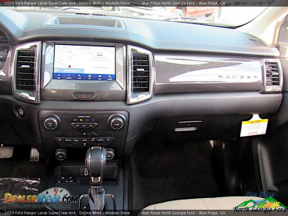 2020 Ford Ranger Lariat SuperCrew 4x4 Oxford White / Medium Stone Photo #16