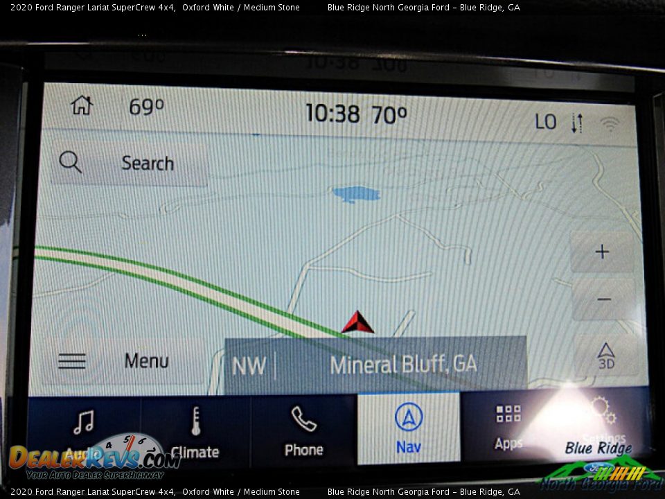 2020 Ford Ranger Lariat SuperCrew 4x4 Oxford White / Medium Stone Photo #20