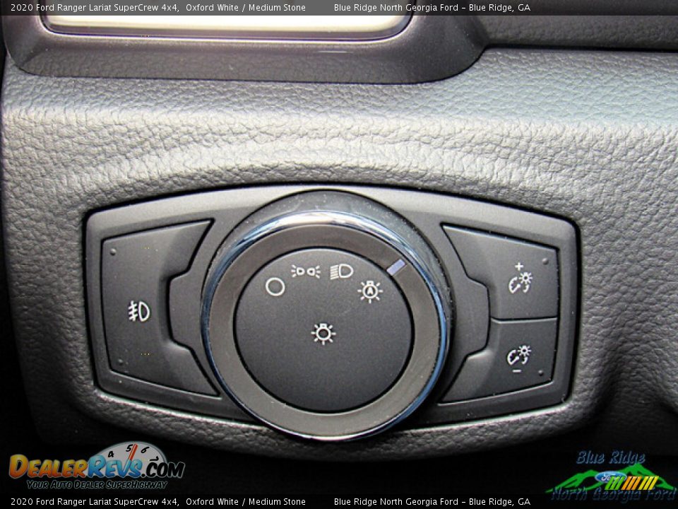 2020 Ford Ranger Lariat SuperCrew 4x4 Oxford White / Medium Stone Photo #23