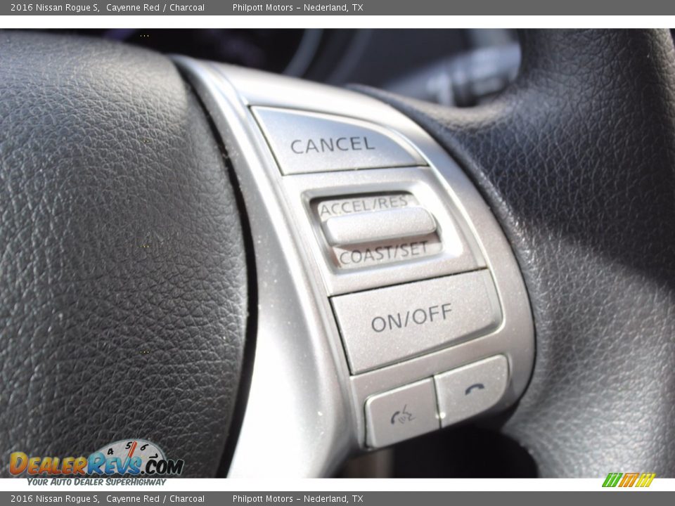2016 Nissan Rogue S Steering Wheel Photo #14