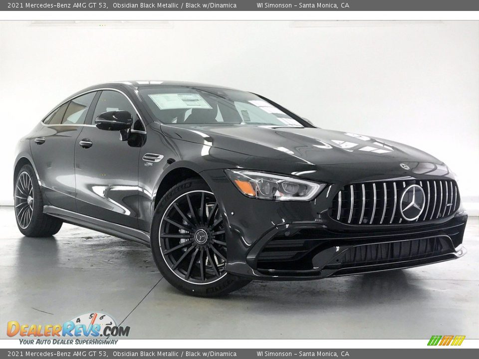 Front 3/4 View of 2021 Mercedes-Benz AMG GT 53 Photo #12