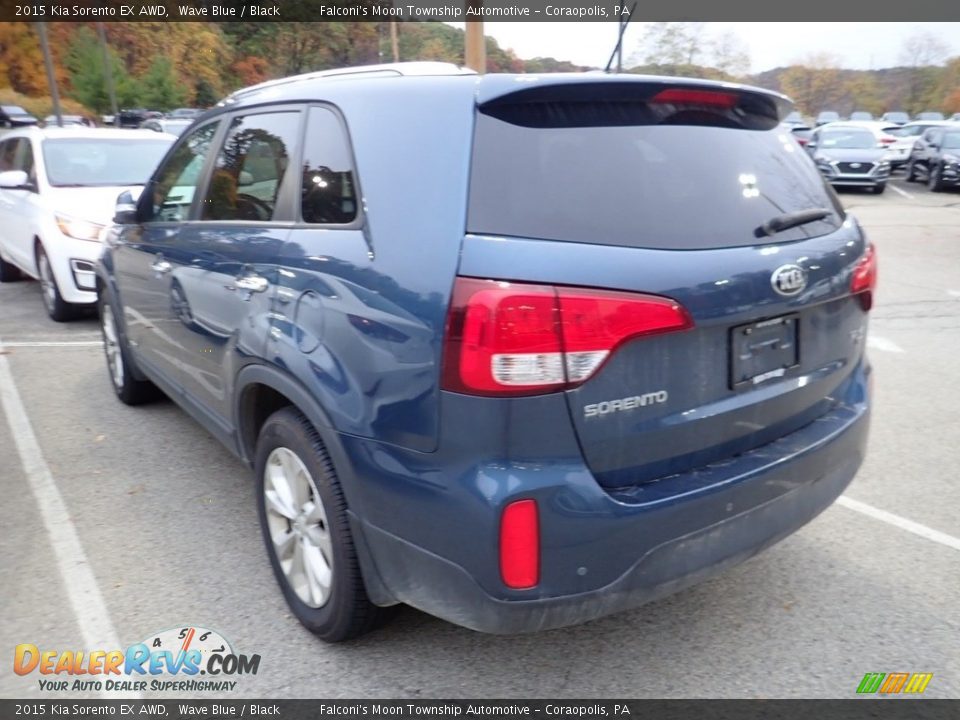 2015 Kia Sorento EX AWD Wave Blue / Black Photo #2