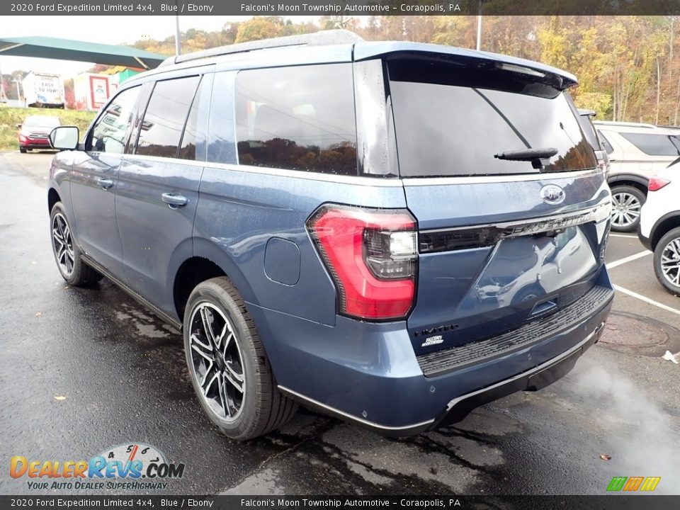2020 Ford Expedition Limited 4x4 Blue / Ebony Photo #3
