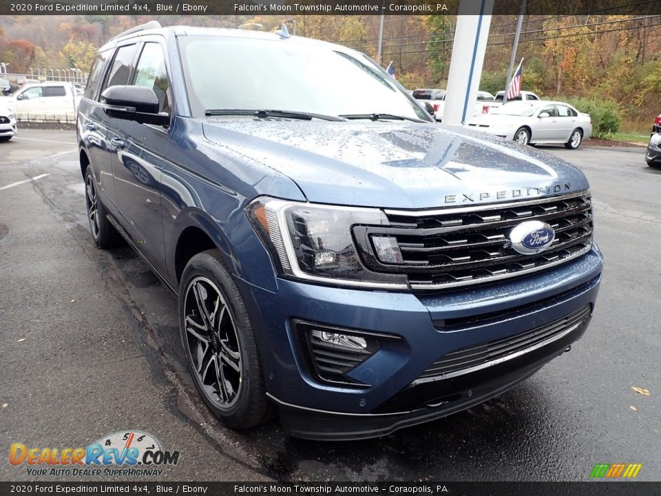 2020 Ford Expedition Limited 4x4 Blue / Ebony Photo #6