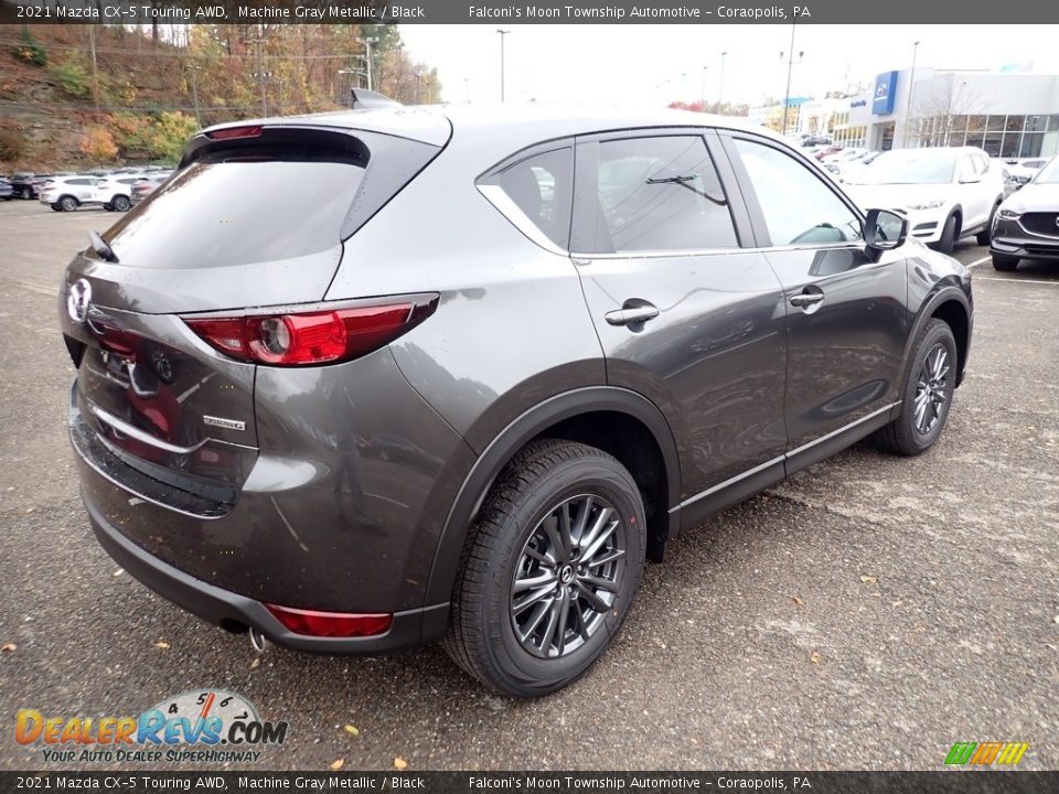 2021 Mazda CX-5 Touring AWD Machine Gray Metallic / Black Photo #2