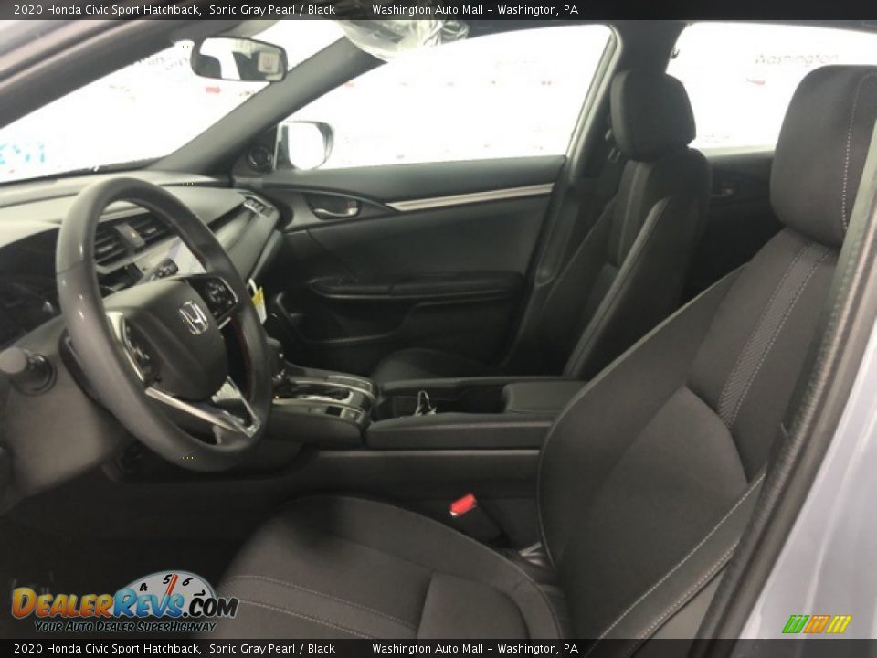 2020 Honda Civic Sport Hatchback Sonic Gray Pearl / Black Photo #5