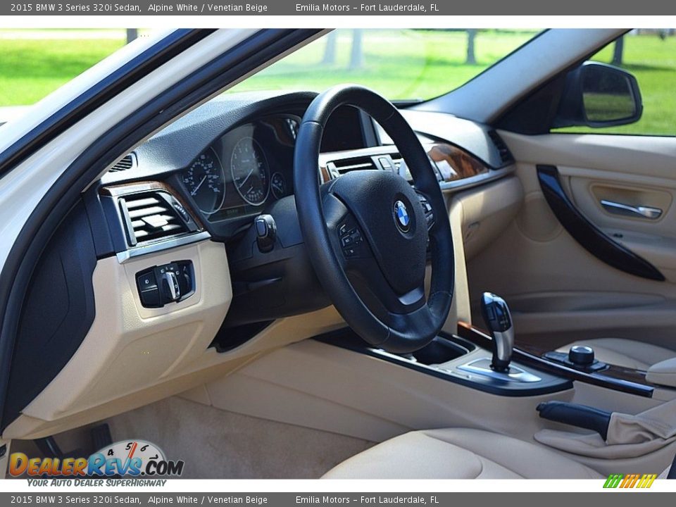 2015 BMW 3 Series 320i Sedan Steering Wheel Photo #27