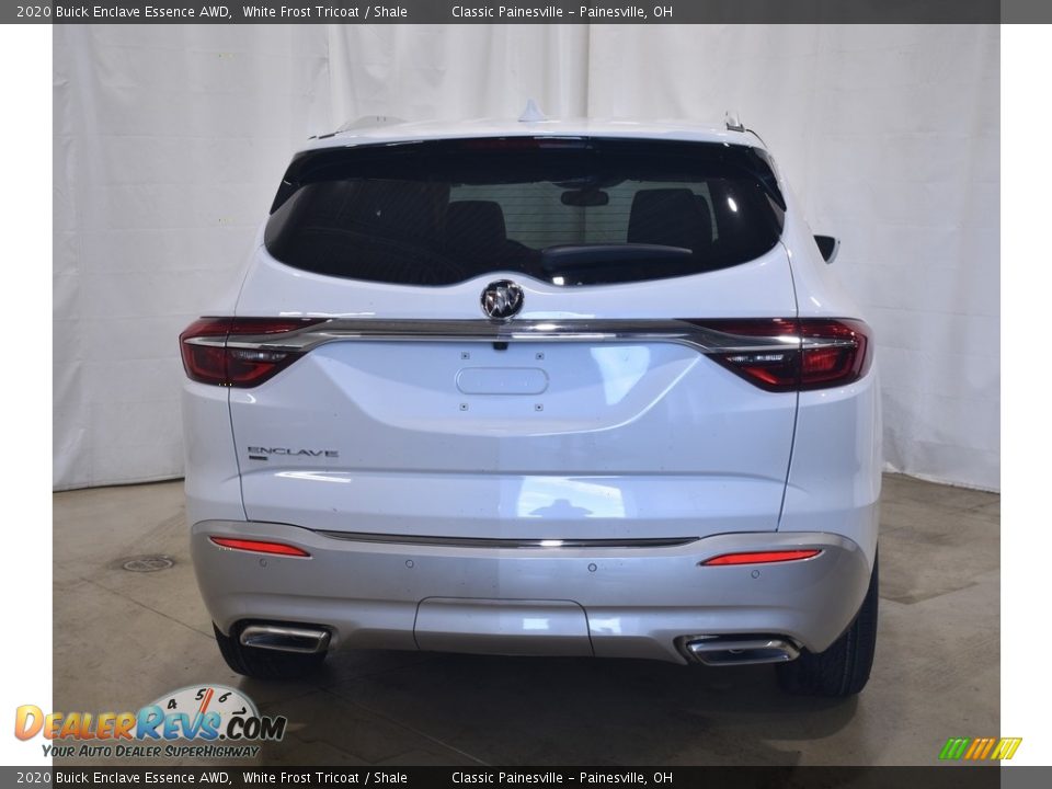 2020 Buick Enclave Essence AWD White Frost Tricoat / Shale Photo #3
