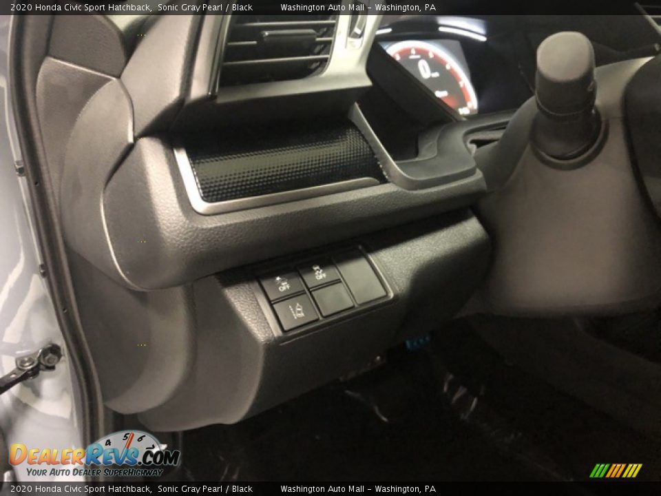 2020 Honda Civic Sport Hatchback Sonic Gray Pearl / Black Photo #9