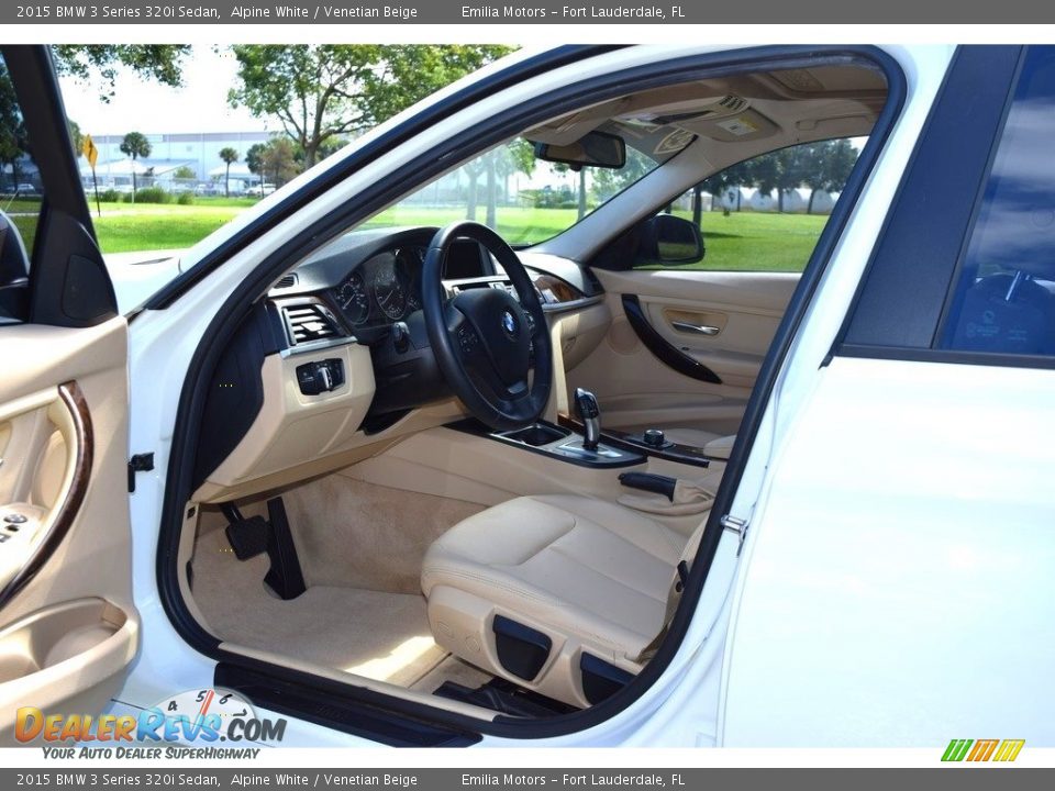 Front Seat of 2015 BMW 3 Series 320i Sedan Photo #31