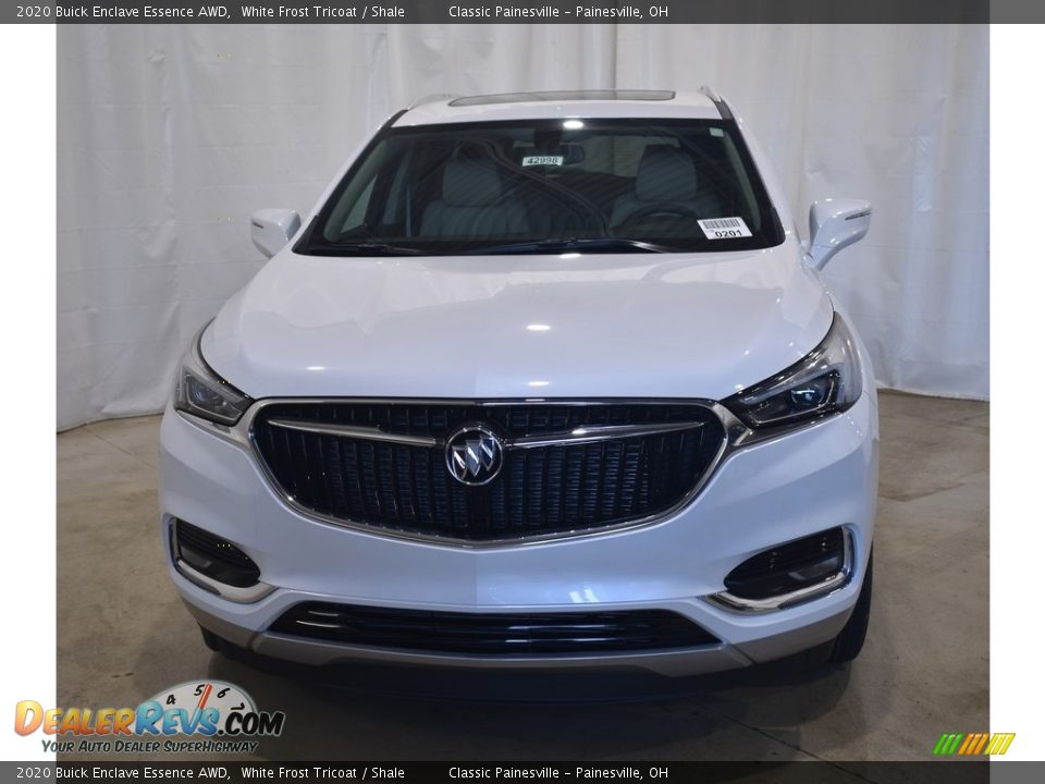 2020 Buick Enclave Essence AWD White Frost Tricoat / Shale Photo #4