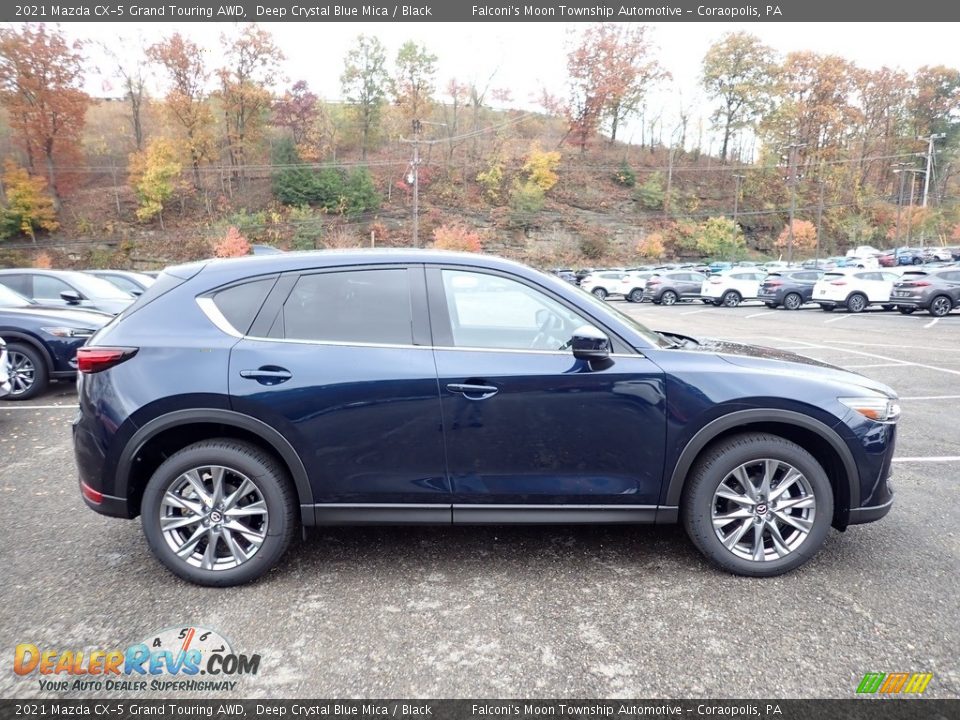Deep Crystal Blue Mica 2021 Mazda CX-5 Grand Touring AWD Photo #1