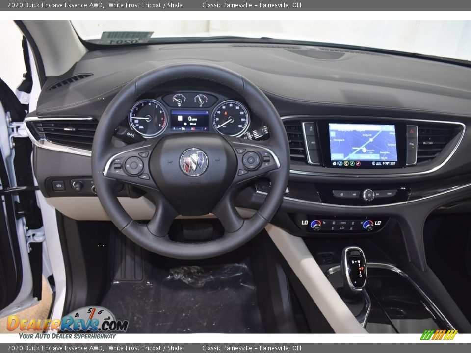 2020 Buick Enclave Essence AWD White Frost Tricoat / Shale Photo #10