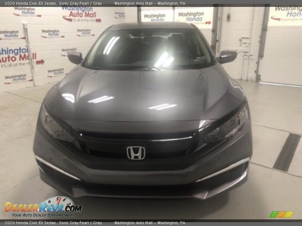 2020 Honda Civic EX Sedan Sonic Gray Pearl / Gray Photo #5