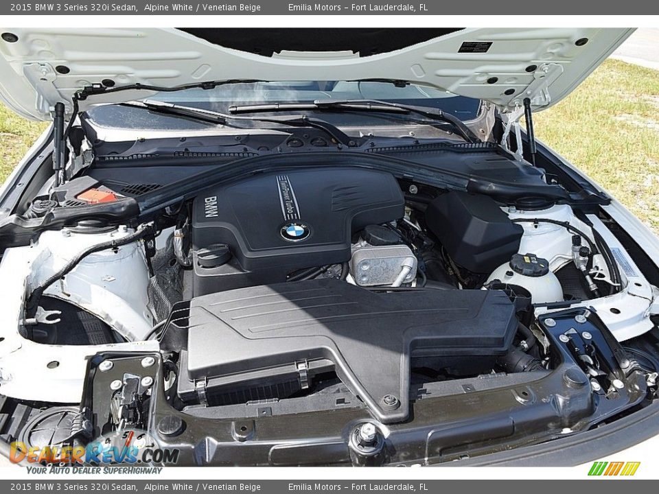 2015 BMW 3 Series 320i Sedan 2.0 Liter DI TwinPower Turbocharged DOHC 16-Valve VVT 4 Cylinder Engine Photo #49