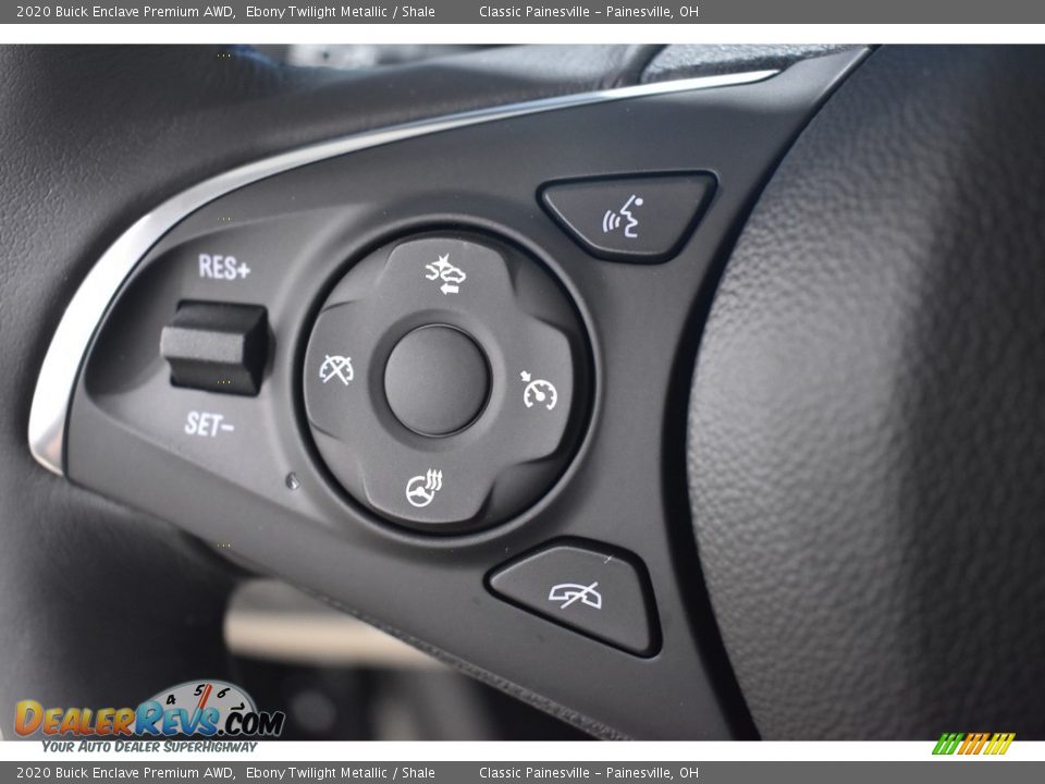 2020 Buick Enclave Premium AWD Ebony Twilight Metallic / Shale Photo #12
