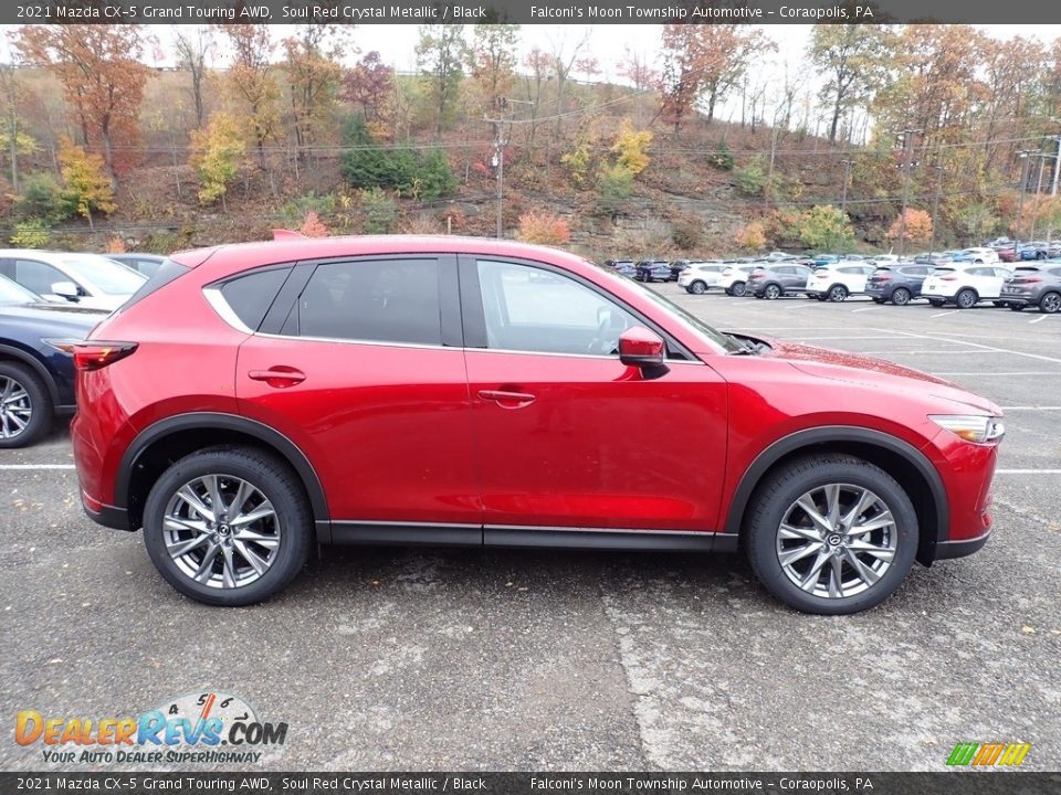 Soul Red Crystal Metallic 2021 Mazda CX-5 Grand Touring AWD Photo #1