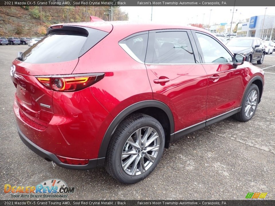 2021 Mazda CX-5 Grand Touring AWD Soul Red Crystal Metallic / Black Photo #2