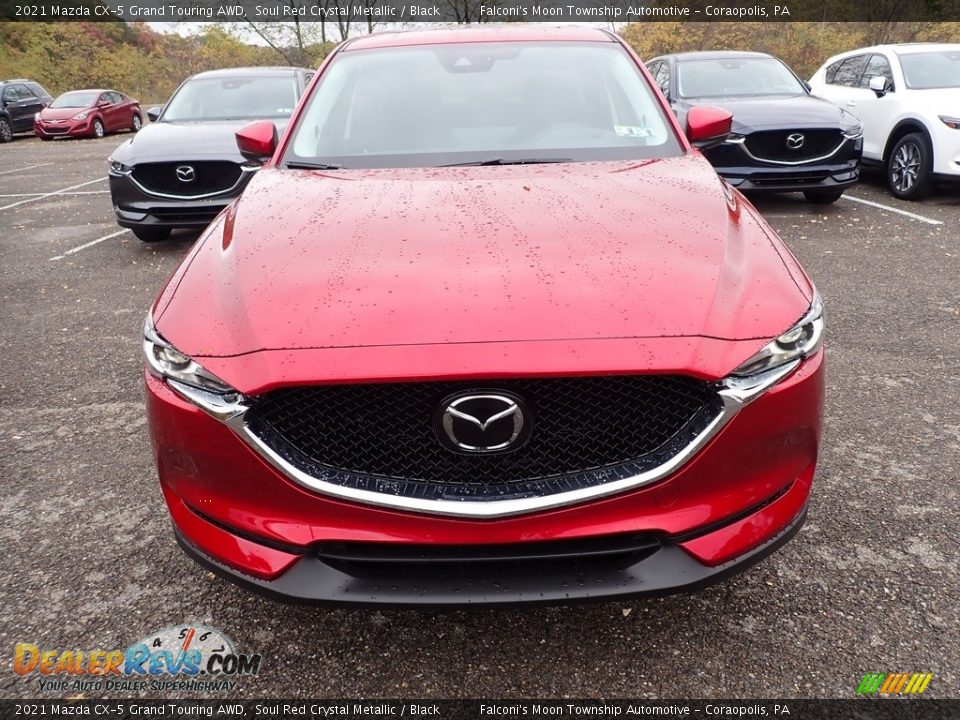 2021 Mazda CX-5 Grand Touring AWD Soul Red Crystal Metallic / Black Photo #4
