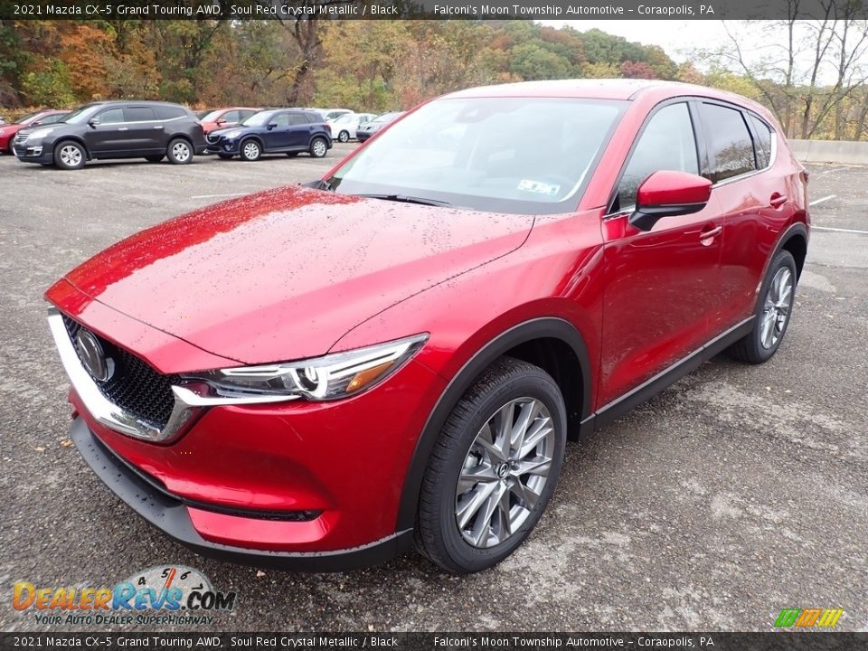 Soul Red Crystal Metallic 2021 Mazda CX-5 Grand Touring AWD Photo #5