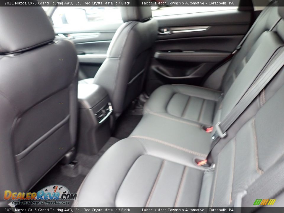 2021 Mazda CX-5 Grand Touring AWD Soul Red Crystal Metallic / Black Photo #8