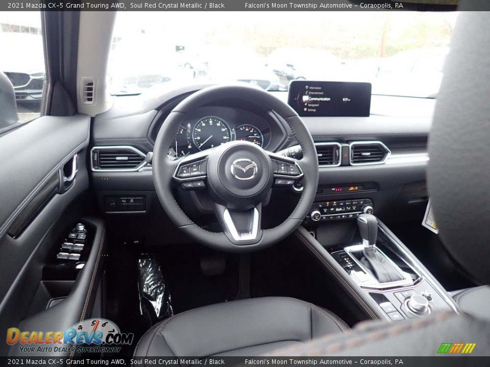 2021 Mazda CX-5 Grand Touring AWD Steering Wheel Photo #9