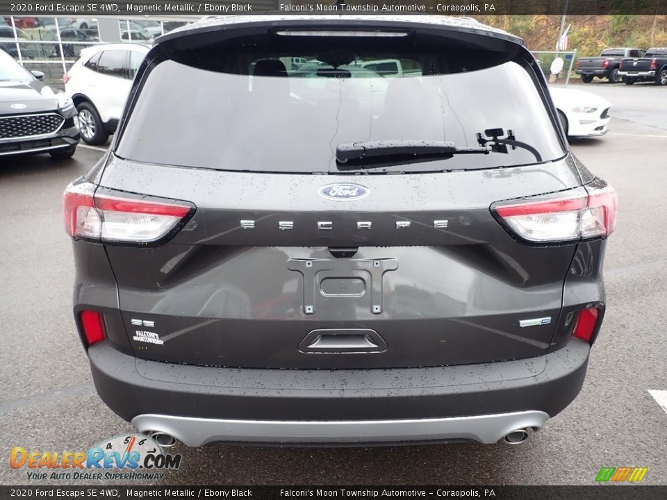 2020 Ford Escape SE 4WD Magnetic Metallic / Ebony Black Photo #4