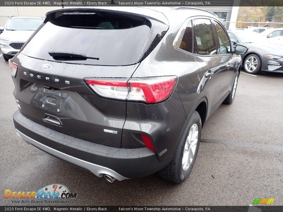 2020 Ford Escape SE 4WD Magnetic Metallic / Ebony Black Photo #5