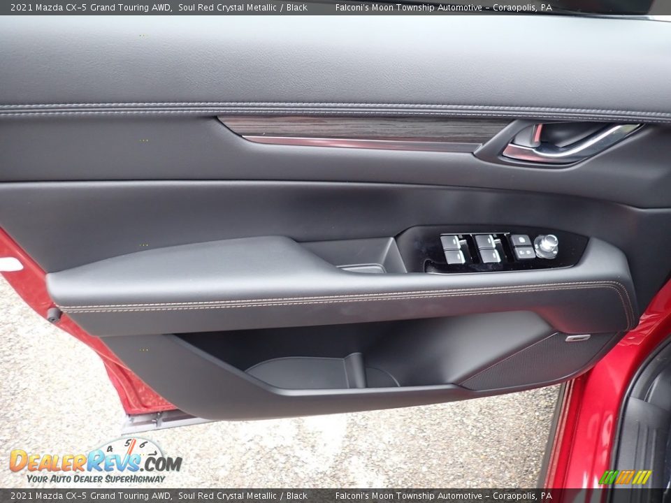 Door Panel of 2021 Mazda CX-5 Grand Touring AWD Photo #11
