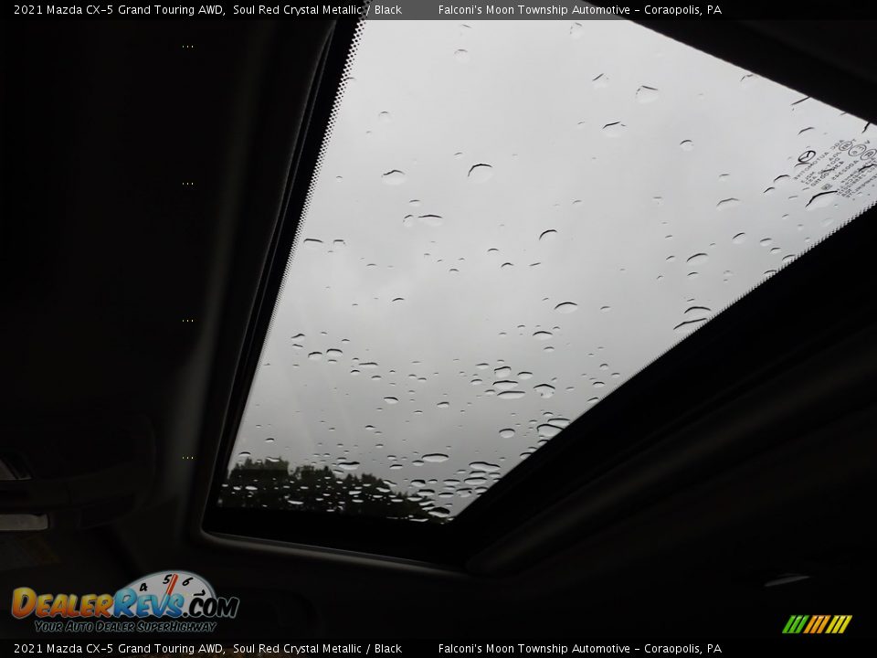 2021 Mazda CX-5 Grand Touring AWD Soul Red Crystal Metallic / Black Photo #13