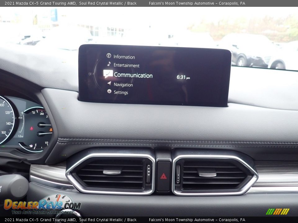 2021 Mazda CX-5 Grand Touring AWD Soul Red Crystal Metallic / Black Photo #14