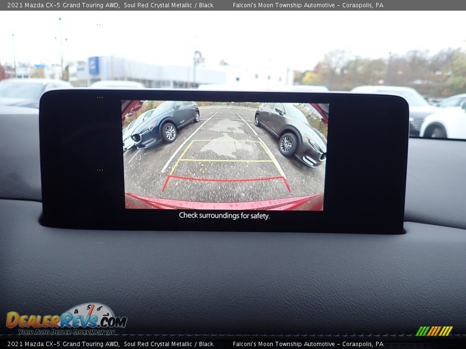 2021 Mazda CX-5 Grand Touring AWD Soul Red Crystal Metallic / Black Photo #15