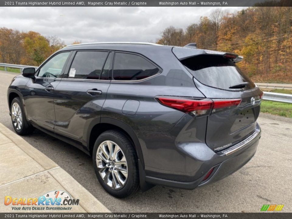 2021 Toyota Highlander Hybrid Limited AWD Magnetic Gray Metallic / Graphite Photo #2