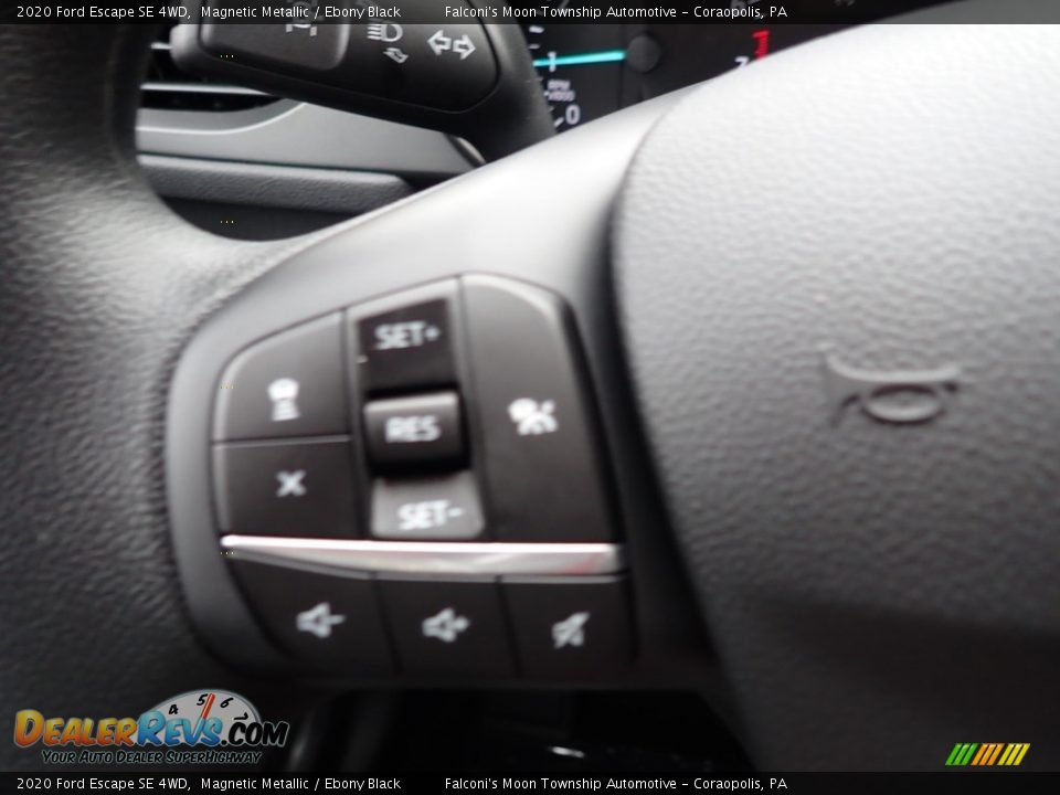 2020 Ford Escape SE 4WD Magnetic Metallic / Ebony Black Photo #16