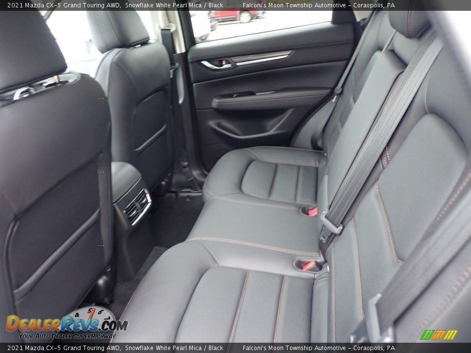 2021 Mazda CX-5 Grand Touring AWD Snowflake White Pearl Mica / Black Photo #8