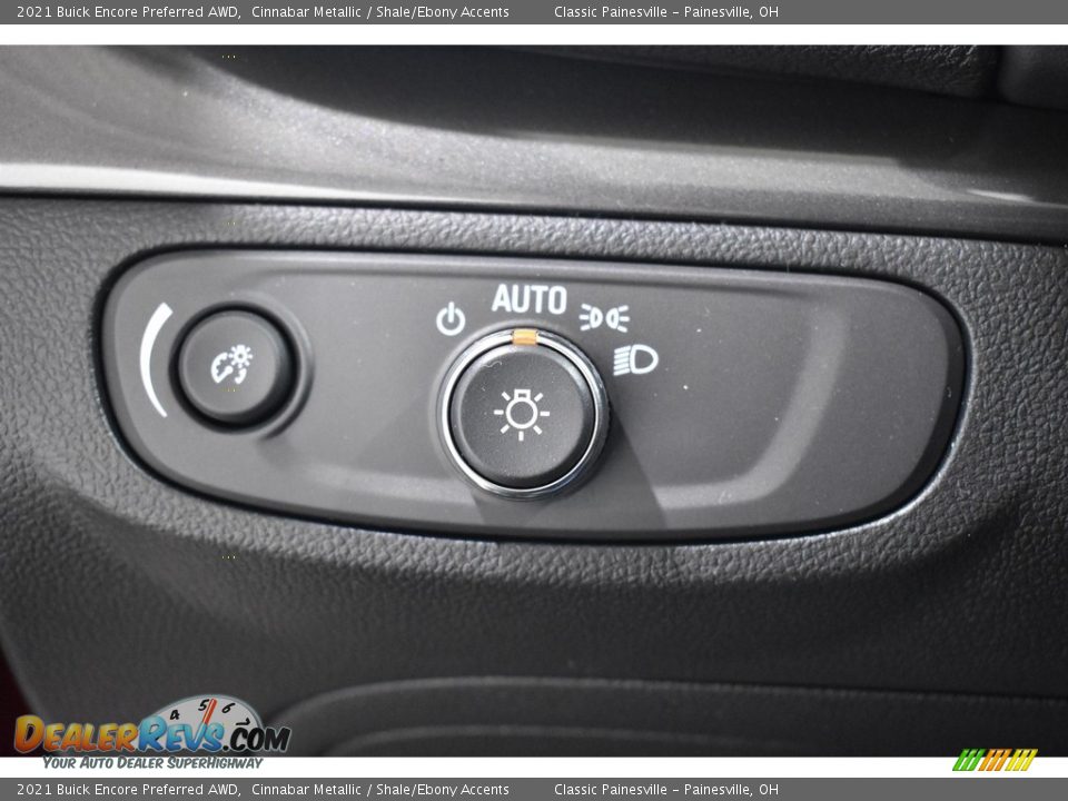2021 Buick Encore Preferred AWD Cinnabar Metallic / Shale/Ebony Accents Photo #9