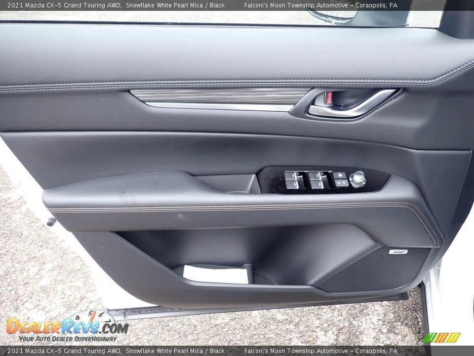 2021 Mazda CX-5 Grand Touring AWD Snowflake White Pearl Mica / Black Photo #11