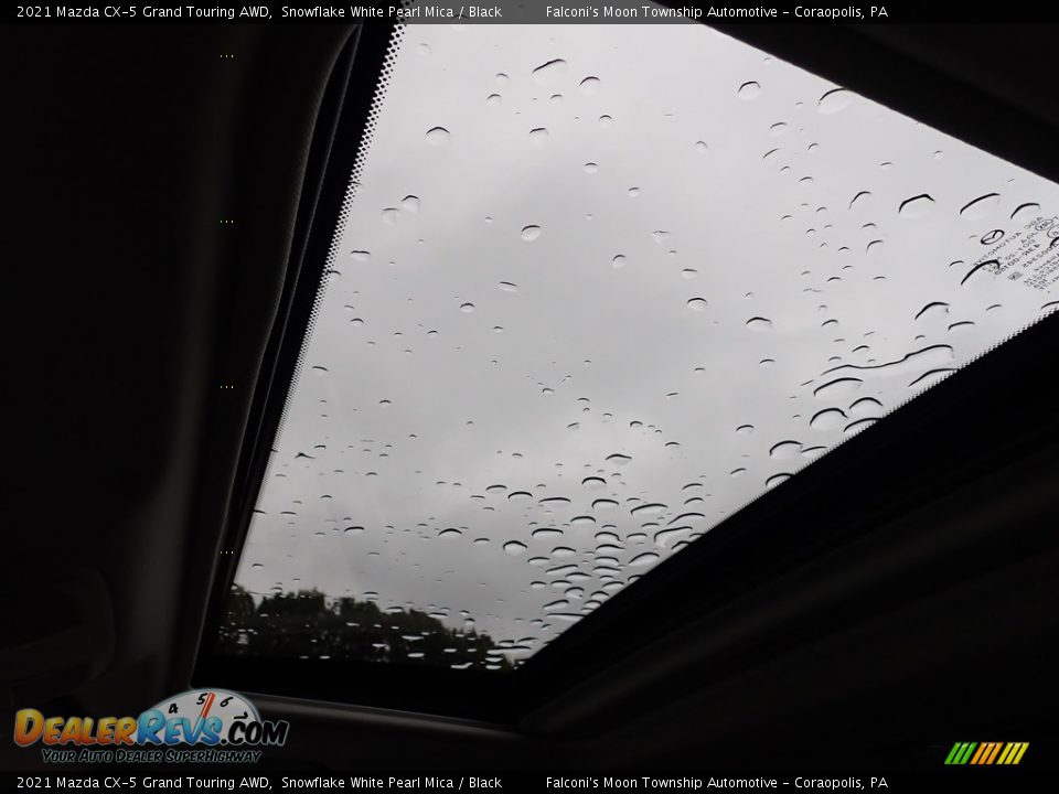 2021 Mazda CX-5 Grand Touring AWD Snowflake White Pearl Mica / Black Photo #13