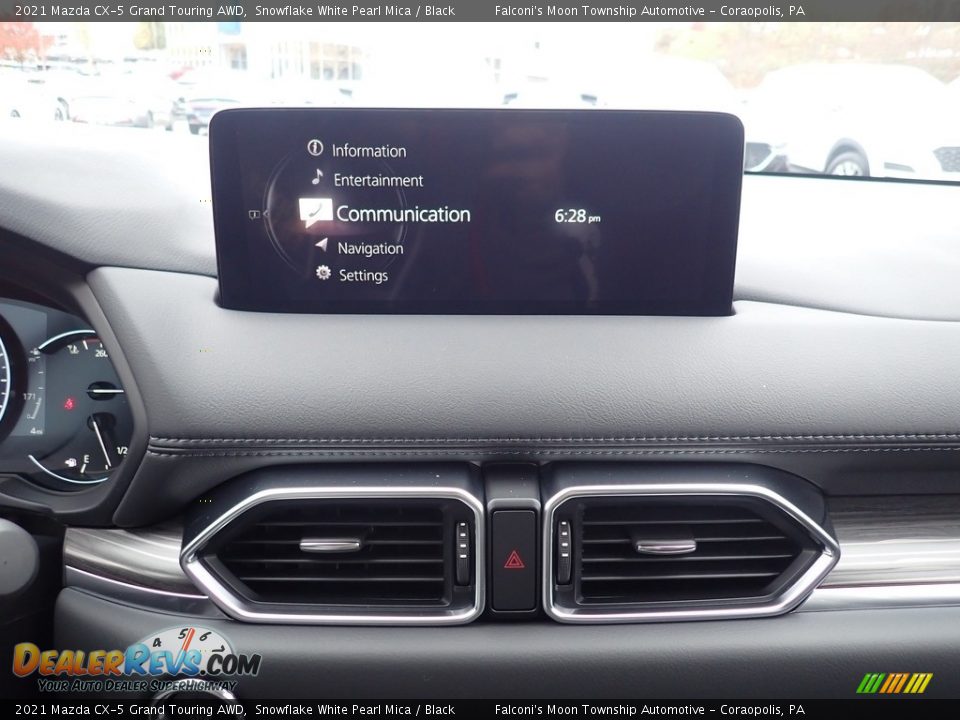 2021 Mazda CX-5 Grand Touring AWD Snowflake White Pearl Mica / Black Photo #14